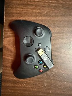 Xbox one controller with wireless usb attachment