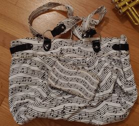 Music Note Large Purse and Wallet