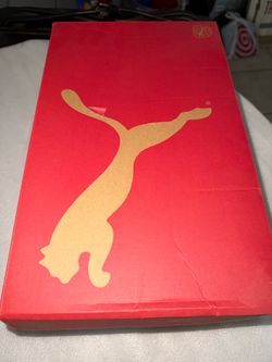 Puma Shoe Box Red and Gold Edition