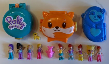 Polly Pocket Mini Dolls & Playsets