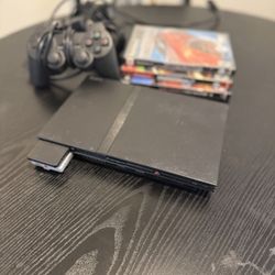Slim PS2 And Games