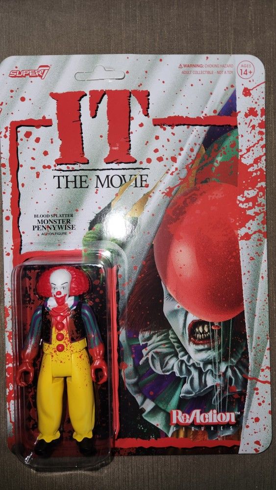 Super7 Reaction IT Pennywise 