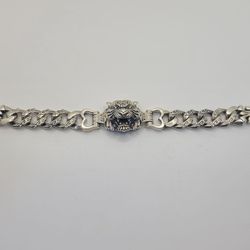 Tiger Silver Bracelet