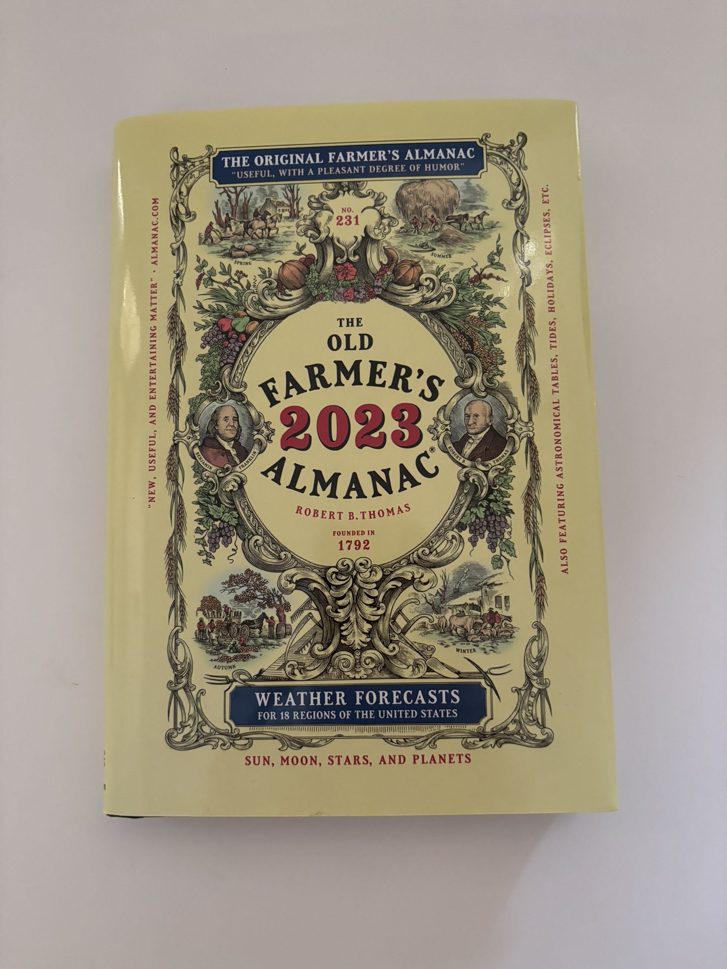 The 2023 Old Farmers Almanac Hardback Book