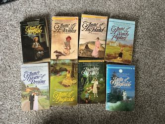 Anne of Green Gables books 1-8