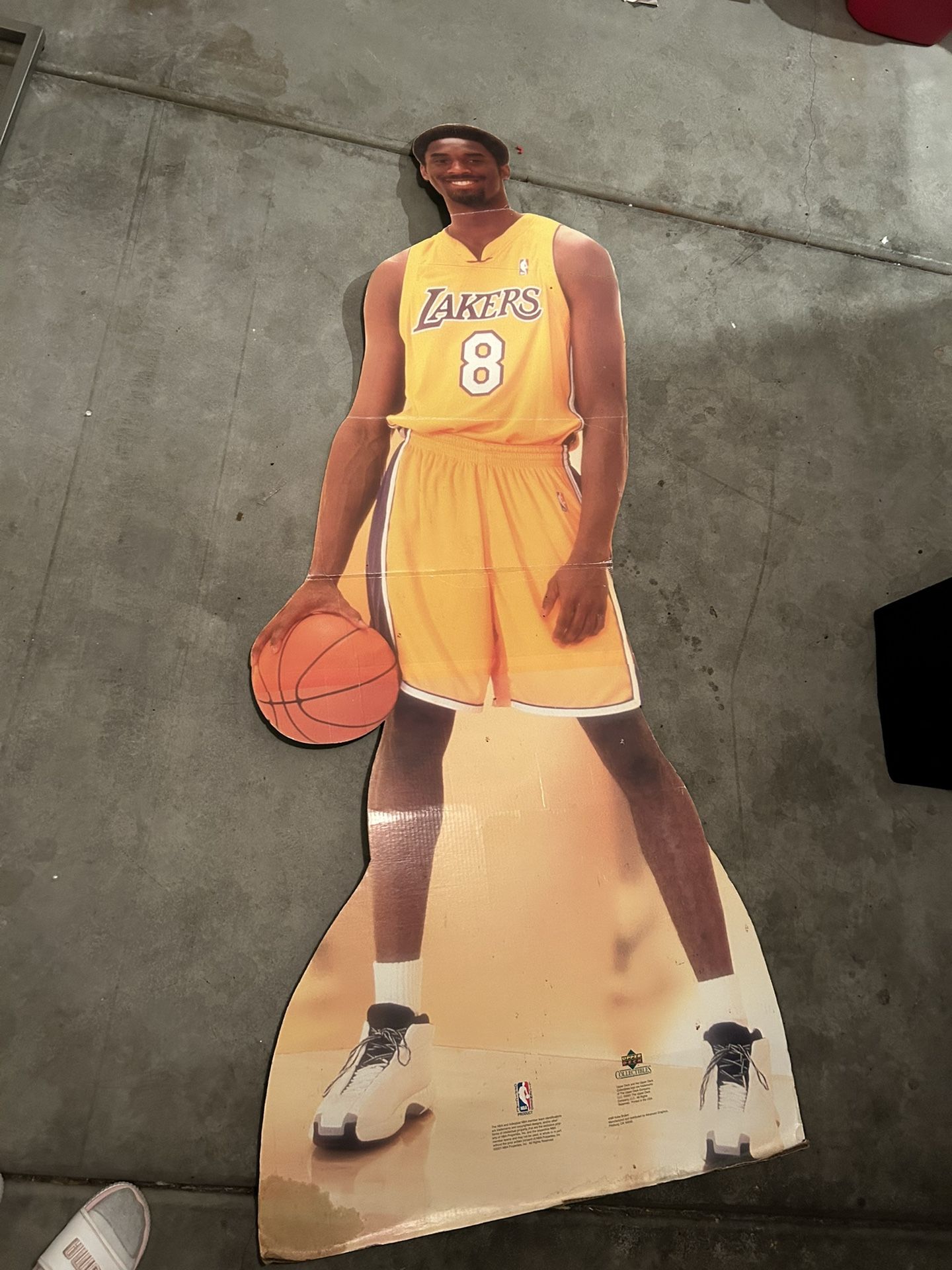Life Size Kobe Standing Cut Out