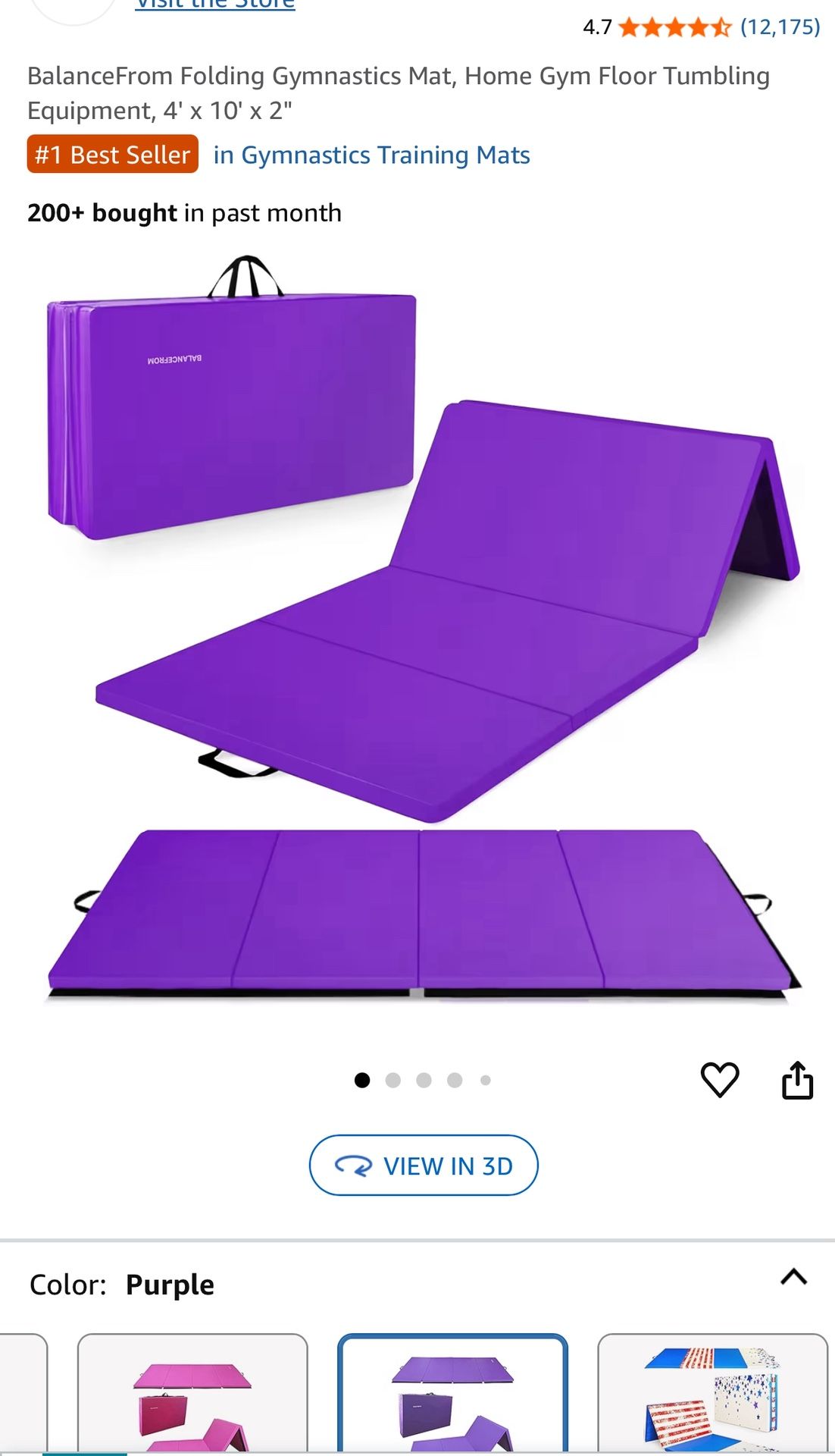 Gymnastics Mats