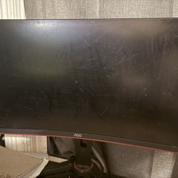 Aoc Computer Gaming Monitor Curved
