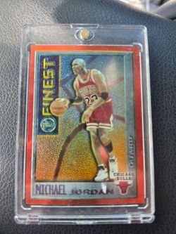 Topps Finest 1995-96 Mystery Finest Bordered Michael Jordan #M1 Bulls