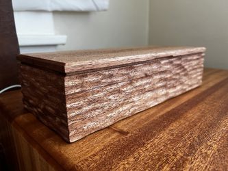 Mahogany Jewelry/ keep sake box