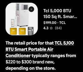 Tcl portable ac unit