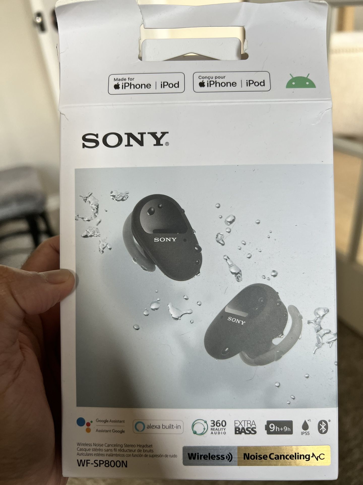 Sony WF SP800N Earbuds