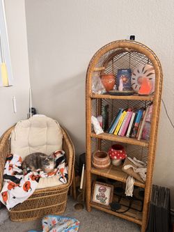 Vintage rattan set