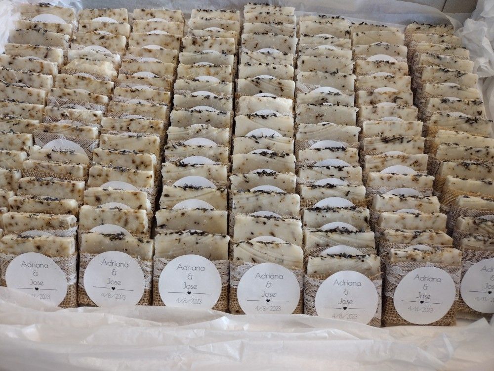 Beautiful Wedding Soap Favors