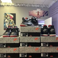 Jordan 4 Bred Reimagined 