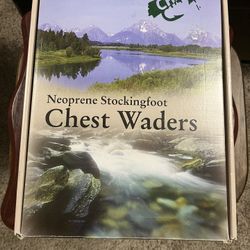 Men’s Neoprene Stockingfoot Chest Waders XXL