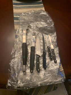 BBQ and knife set