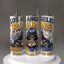 Los Angeles Rams Football Tumbler