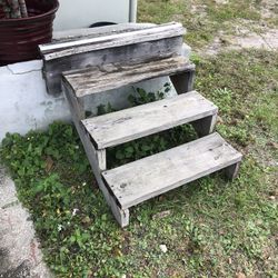 Mobile home steps
