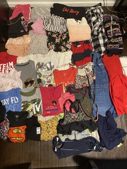 45 pieces of girls brand clothes