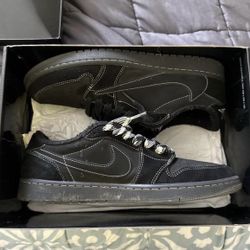 Black Phantom Travis Scott Jordan 1