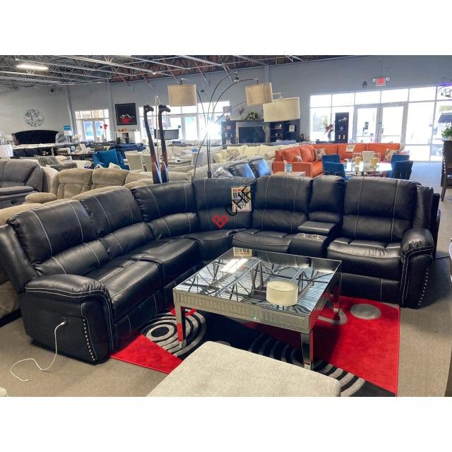 Power Modular Recliners Sectional Sofa With USB // June Sale