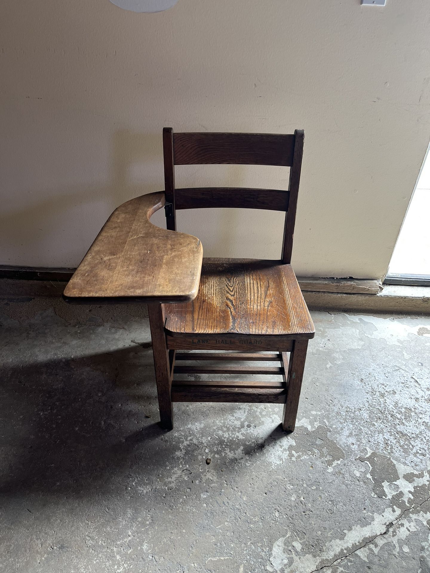 Lane Tech High School Hall Guard Chair