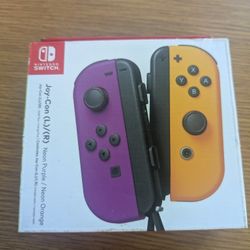 Nintendo Switch Joycons (Yellow & Purple)