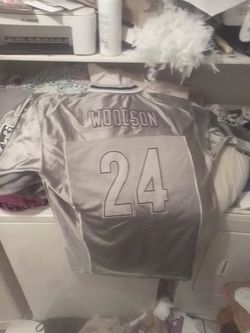 _-_-Charles Woodson Grey Nike Raiders Authentic Jersey-_-_- for Sale in  Phoenix, AZ - OfferUp