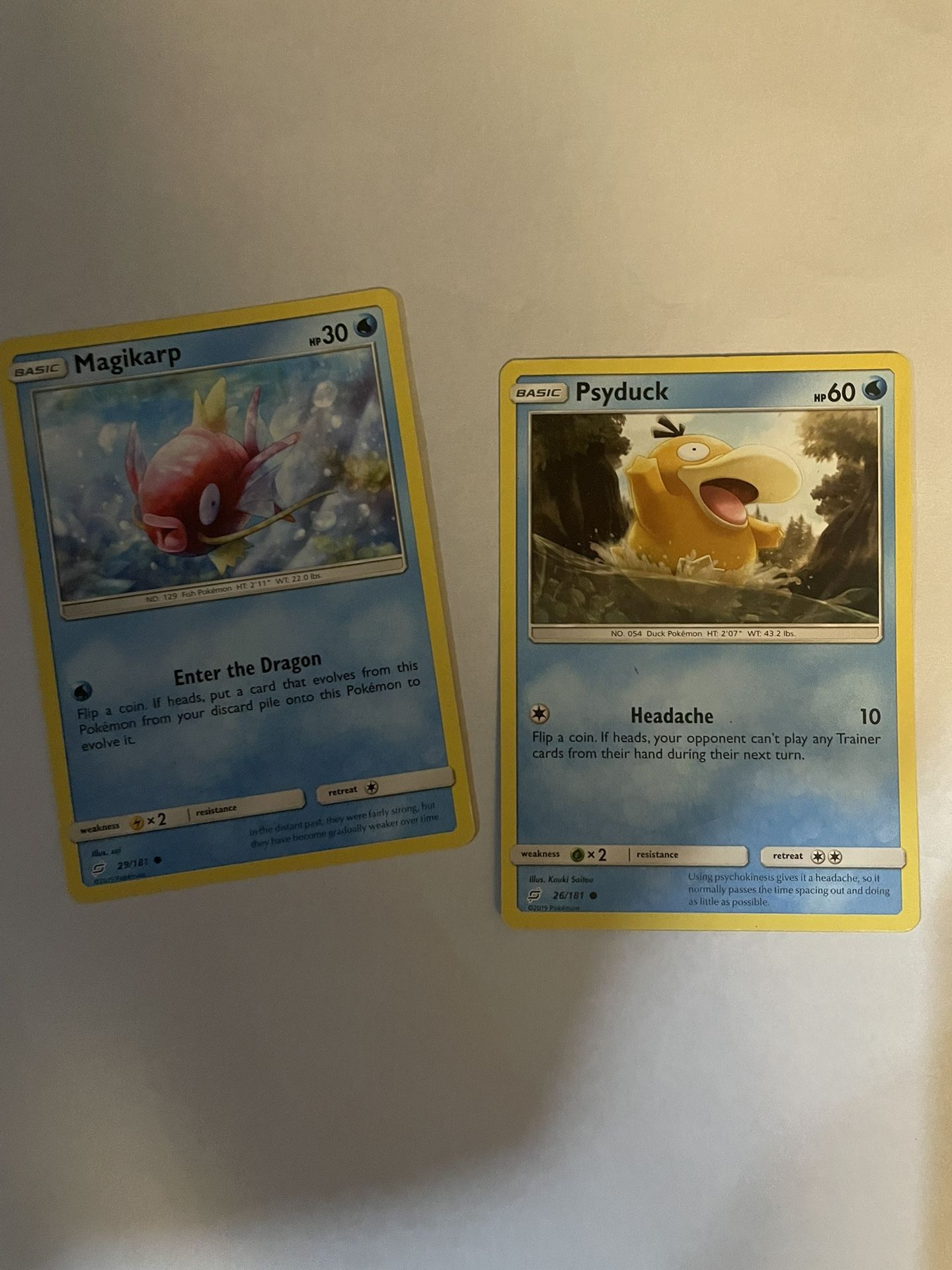 Pokemon Cards 2019 Common