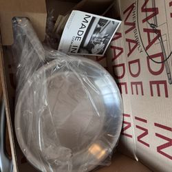 Made In Cookware - 12 Inch Stainless Clad Fry Pan