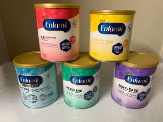 20 Cans ENFA😊MIL Pink 12.9OZ Each15$/Purple 12.4OZ Each 14$/Yellow Each 13.5$/ Blue 13.6 OZ 15$/Green 12.4 OZ 15$
