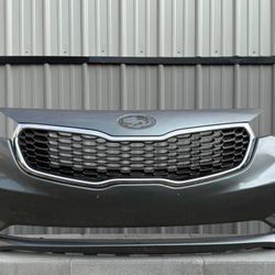 KIA FORTE GRAY FRONT BUMPER 2014 2015 2016