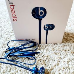 Beats by Dr. Dre urBeats In-Ear Headphones Blue w/box for Apple iPod iPhone iPad