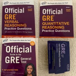 GRE MATERIALS FOR SALE 