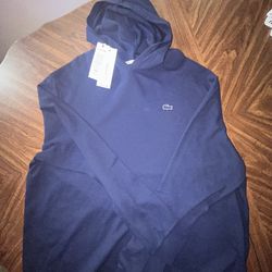 Lacoste Thermal Hoodie XXL New W/ Tags