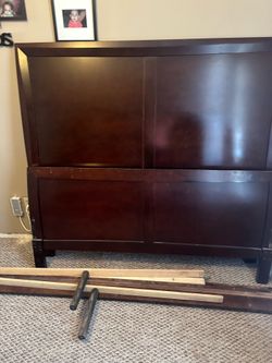 Ashley Wood bed frame
