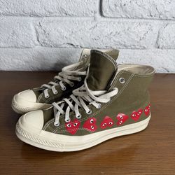 Converse x Comme des Garcons Play Brown High Top