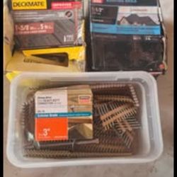 Roofing materials Leftover Hardware & wood