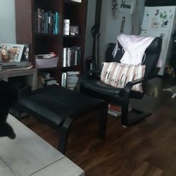 IKEA Chair And Ottoman