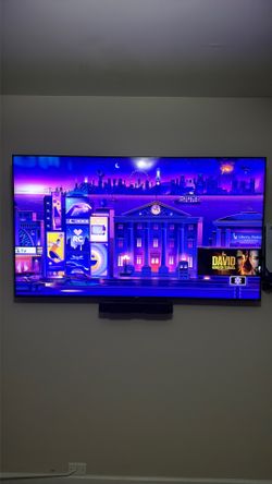 75 inch Roku w/soundbar by Onn
