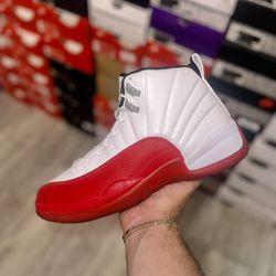 Air Jordan 12 Retro “Cherry” Sizes 8m / 8.5m / 9m / 9.5m / 10m / 10.5m / 11m / 12m / 13m IN HAND BRAND NEW