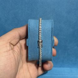 3mm Tenis bracelet 14k Gold 