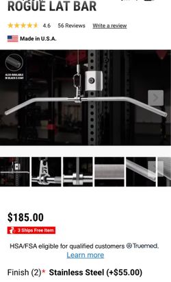 Rogue lat attachments