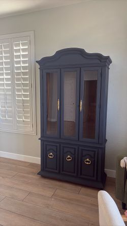 Painted armoire