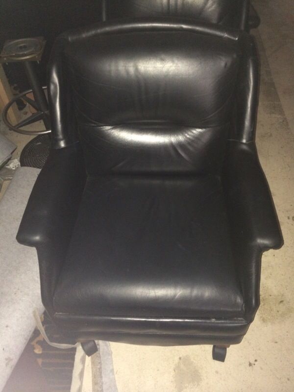 Leather office chairs