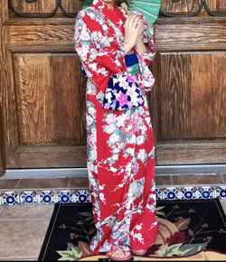 Cotton Japanese Kimono For Girl