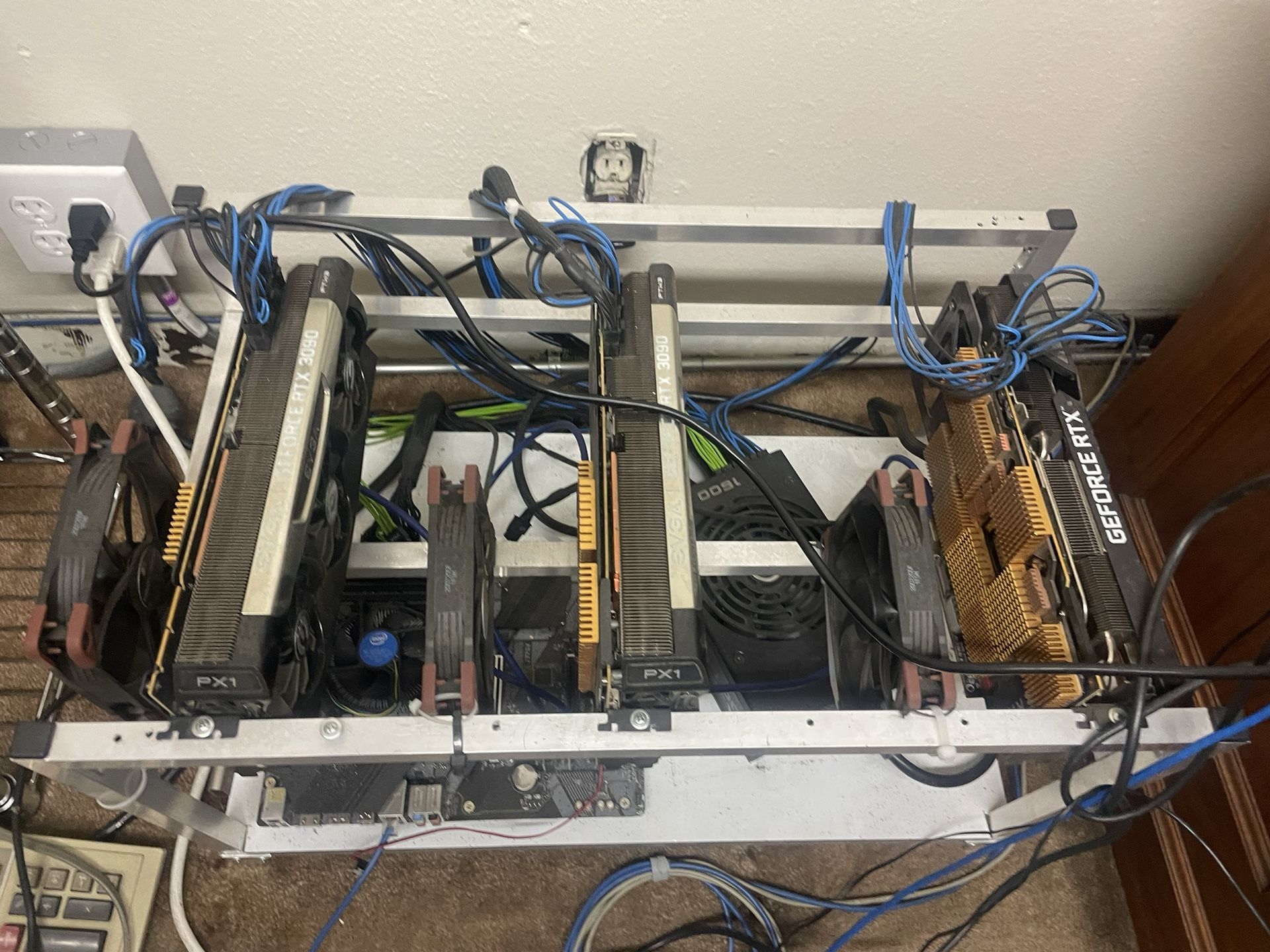 EVGA Bitcoin Mining Rig, Gaming Cards Computers & Accessories