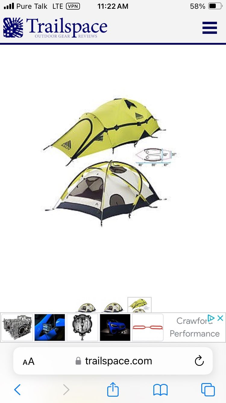 Kelty Orb3 Four Season Tent