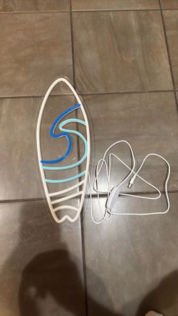 Surf board LED light